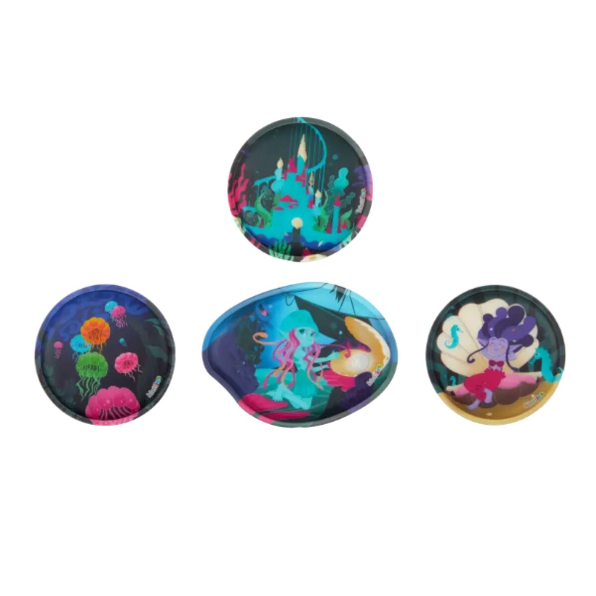 ergobag CUBO Schulrucksack-Set KorallBär, 5-teilig