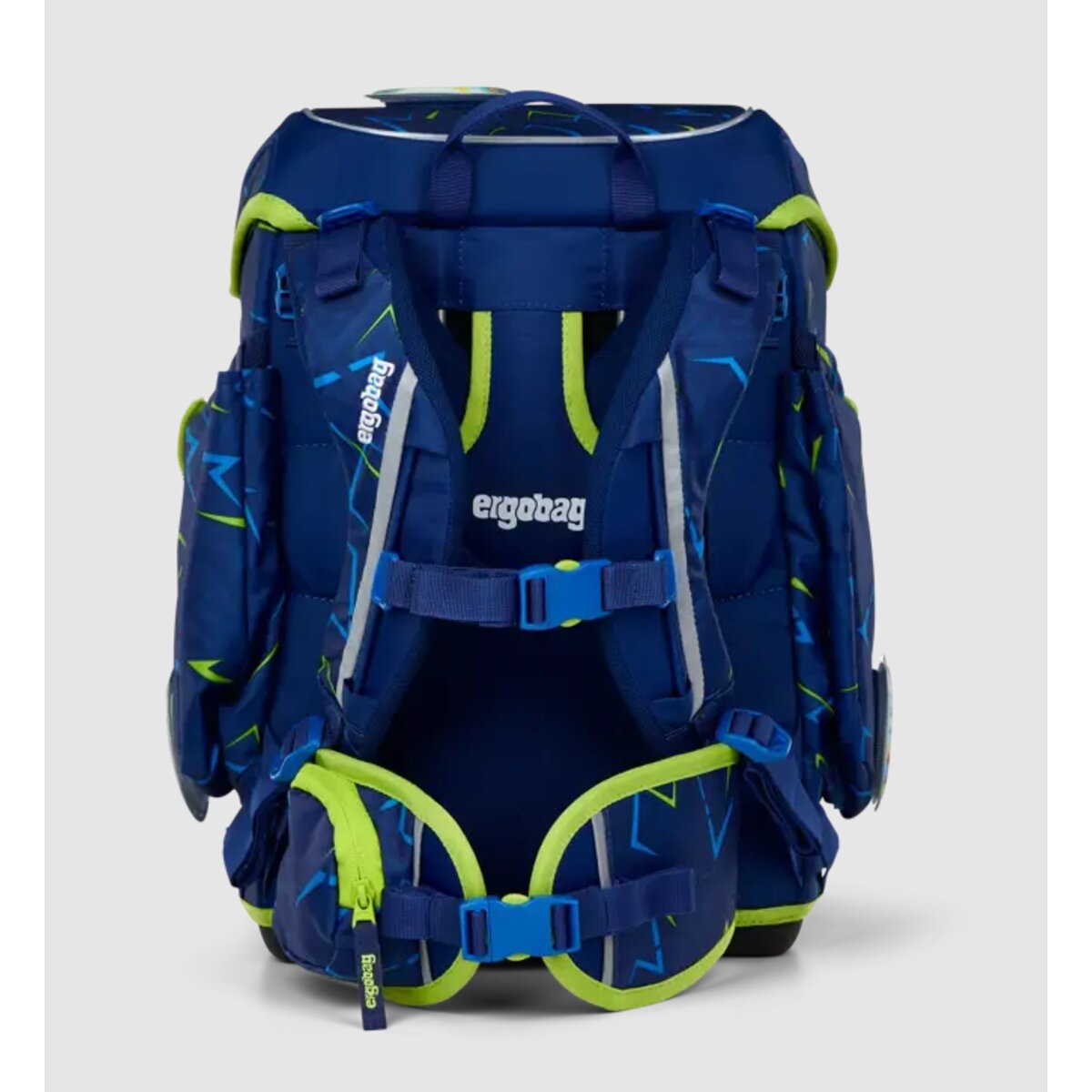 ergobag CUBO Schulrucksack-Set SpitzenreitBär, 5-teilig