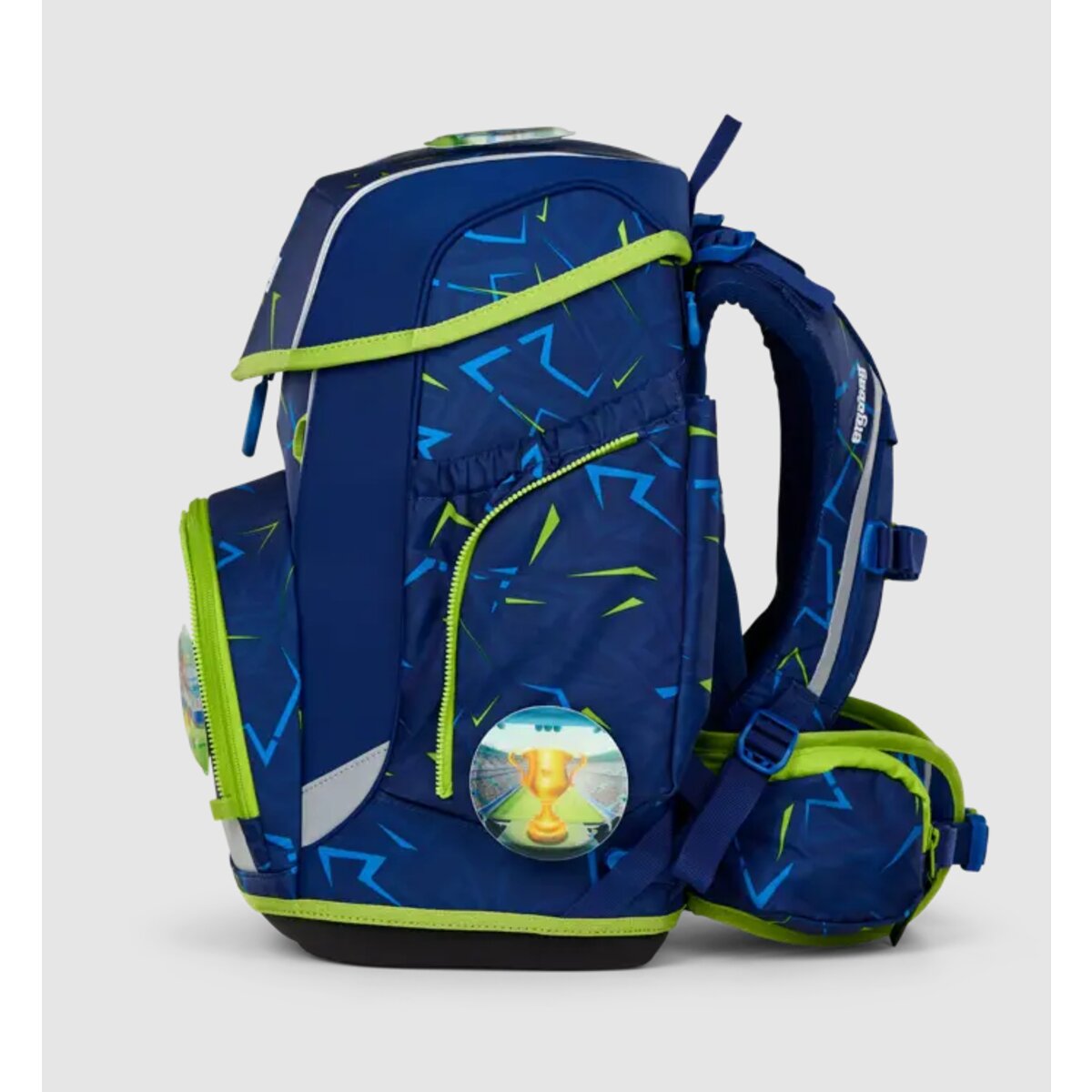 ergobag CUBO Schulrucksack-Set SpitzenreitBär, 5-teilig