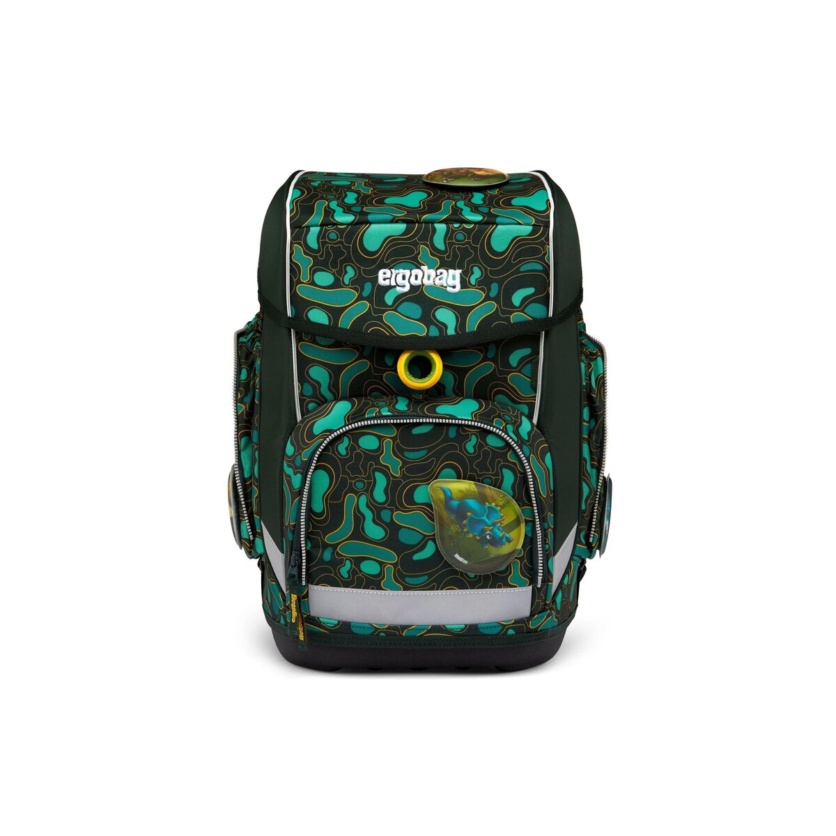 ergobag CUBO Schulrucksack-Set TriBäratops, 5-teilig