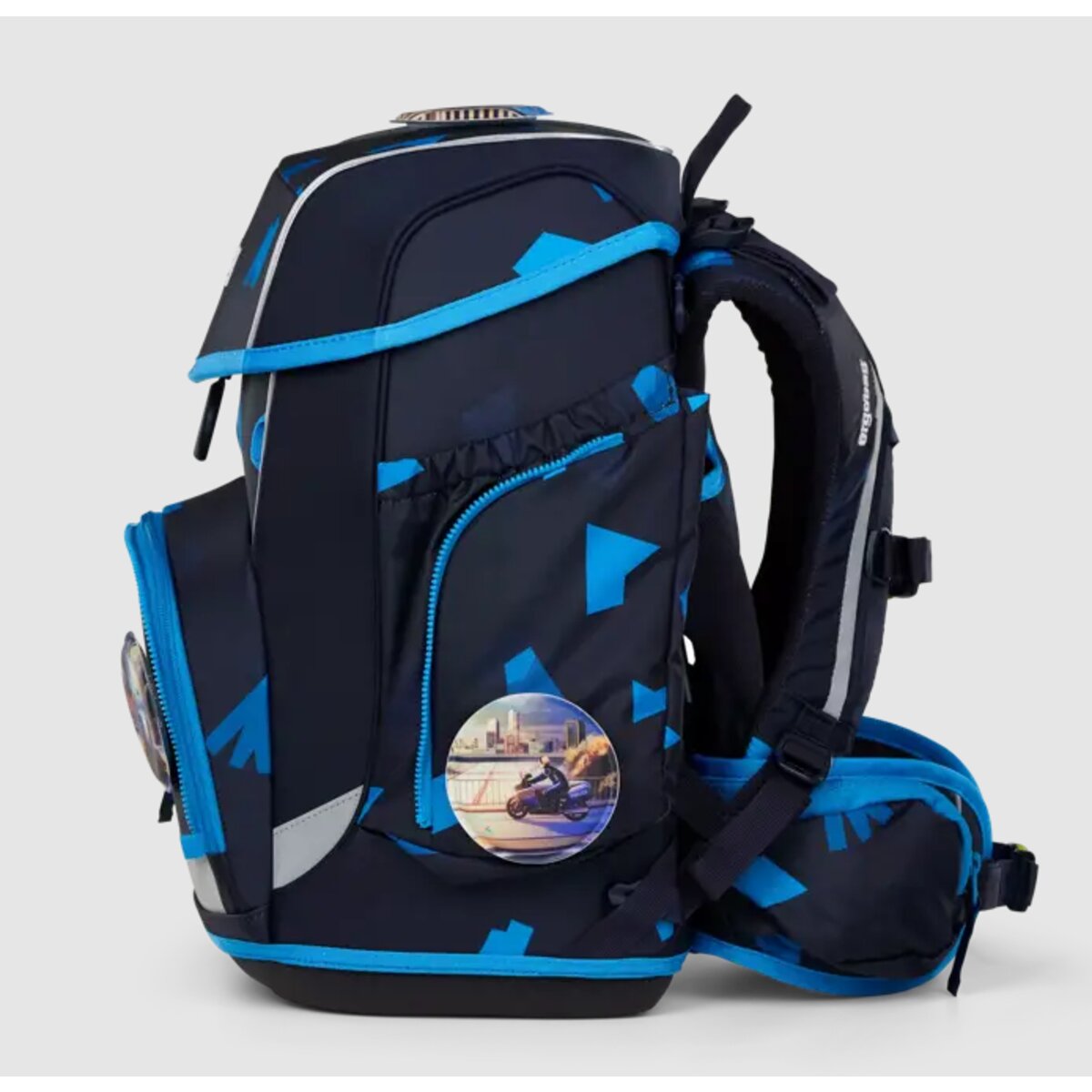 ergobag CUBO Schulrucksack-Set VerfolgBärjagd, 5-teilig