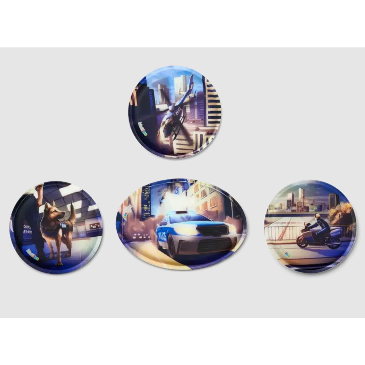 ergobag CUBO Schulrucksack-Set VerfolgBärjagd, 5-teilig