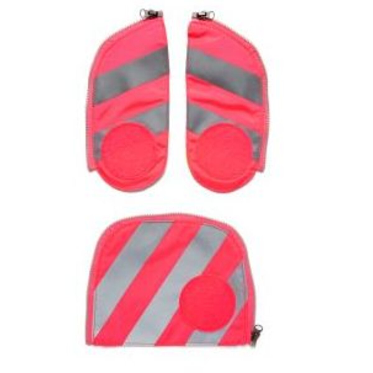 ergobag Fluo-Zip Set mit Reflektorstreifen