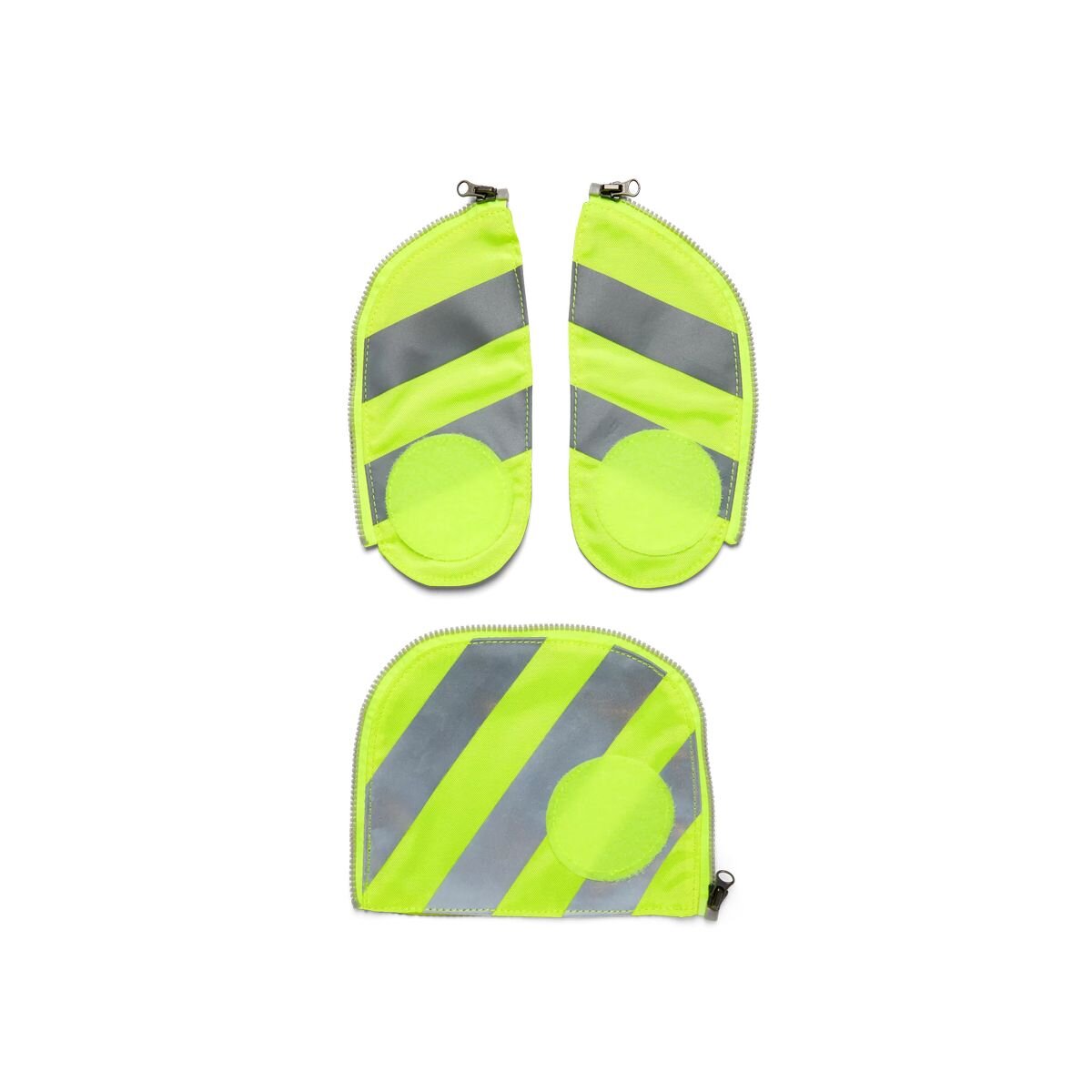 ergobag Fluo-Zip Set mit Reflektorstreifen