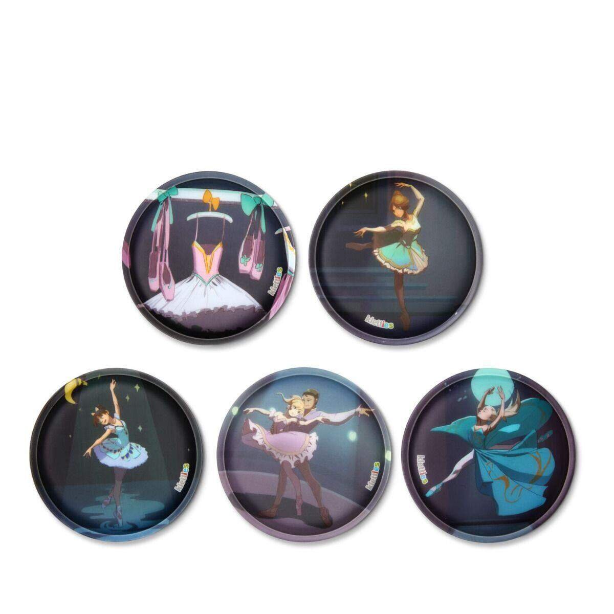 ergobag Klettie Set Balletttänzerin, 5-teilig