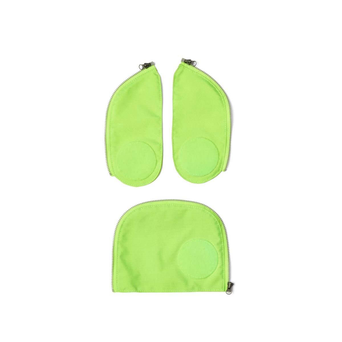 ergobag PACK Sicherheitsset Fluo-Zip Set Grün