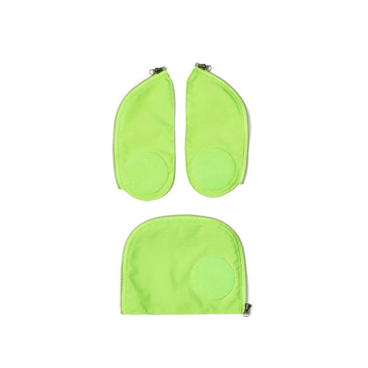 ergobag PACK Sicherheitsset Fluo-Zip Set Grün