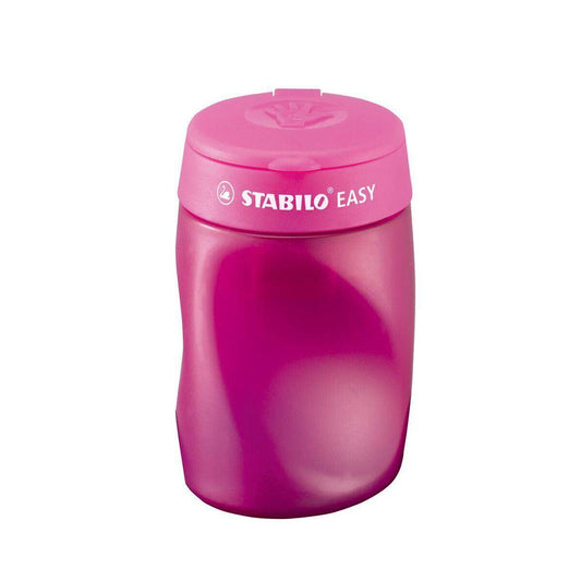 Ergonomischer Dosen-Spitzer für Linkshänder - STABILO EASYsharpener - 3 in 1 - pink