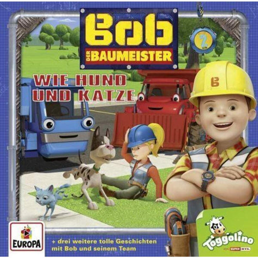 Europa Hörspiel CD Bob der Baumeister 2 Wie Hund und Katze