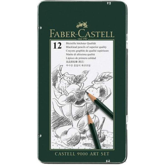 Faber-Castell Bleistift CASTELL® 9000, 12er Art Set