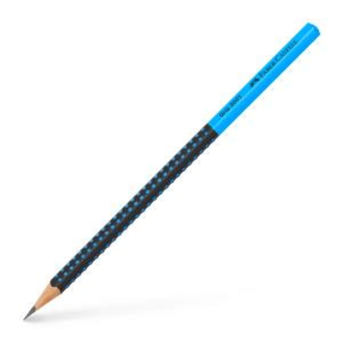 Faber-Castell Bleistift Grip 2001 Two Tone sw/blau