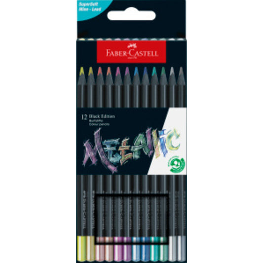 Faber-Castell Buntstifte Black Edition Metallic