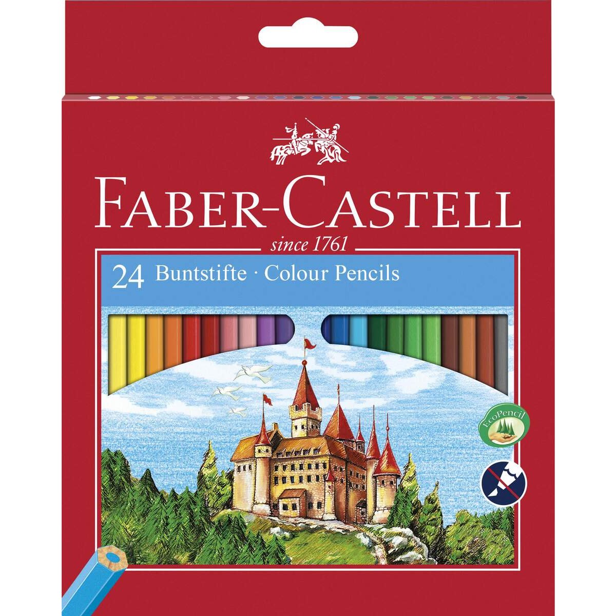 Faber-Castell Classic Colour Buntstift, 24er Kartonetui