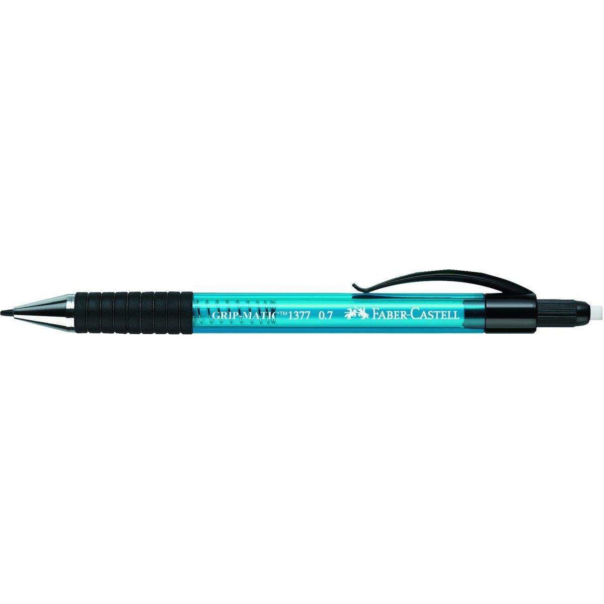 Faber-Castell Druckbleistift GRIP MATIC 0,7 mm, blau