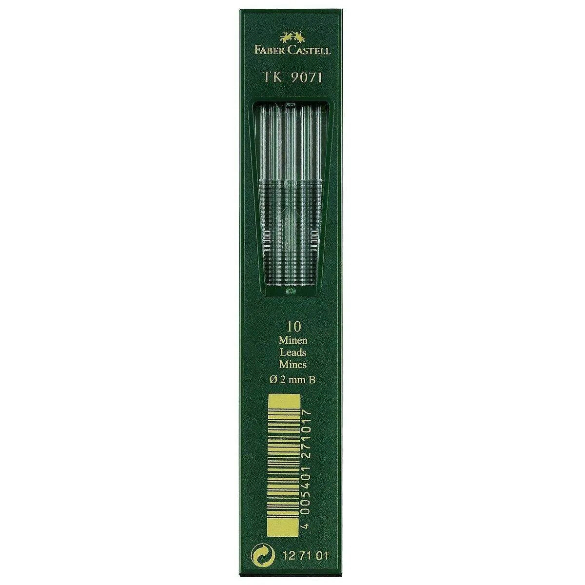 Faber-Castell Fallmine TK 9071, B, 20mm, 10 Stück