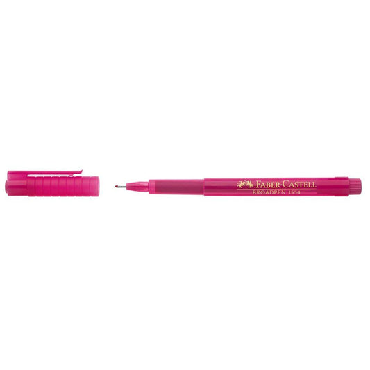 Faber-Castell Fineliner BROADPEN 1554, pink