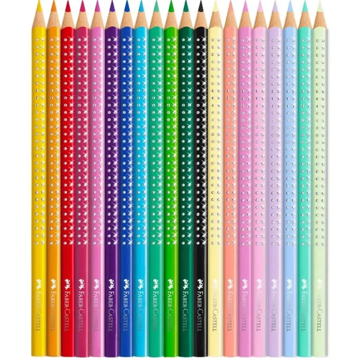 Faber-Castell Geschenkset Sparkle Buntstifte Schmetterling