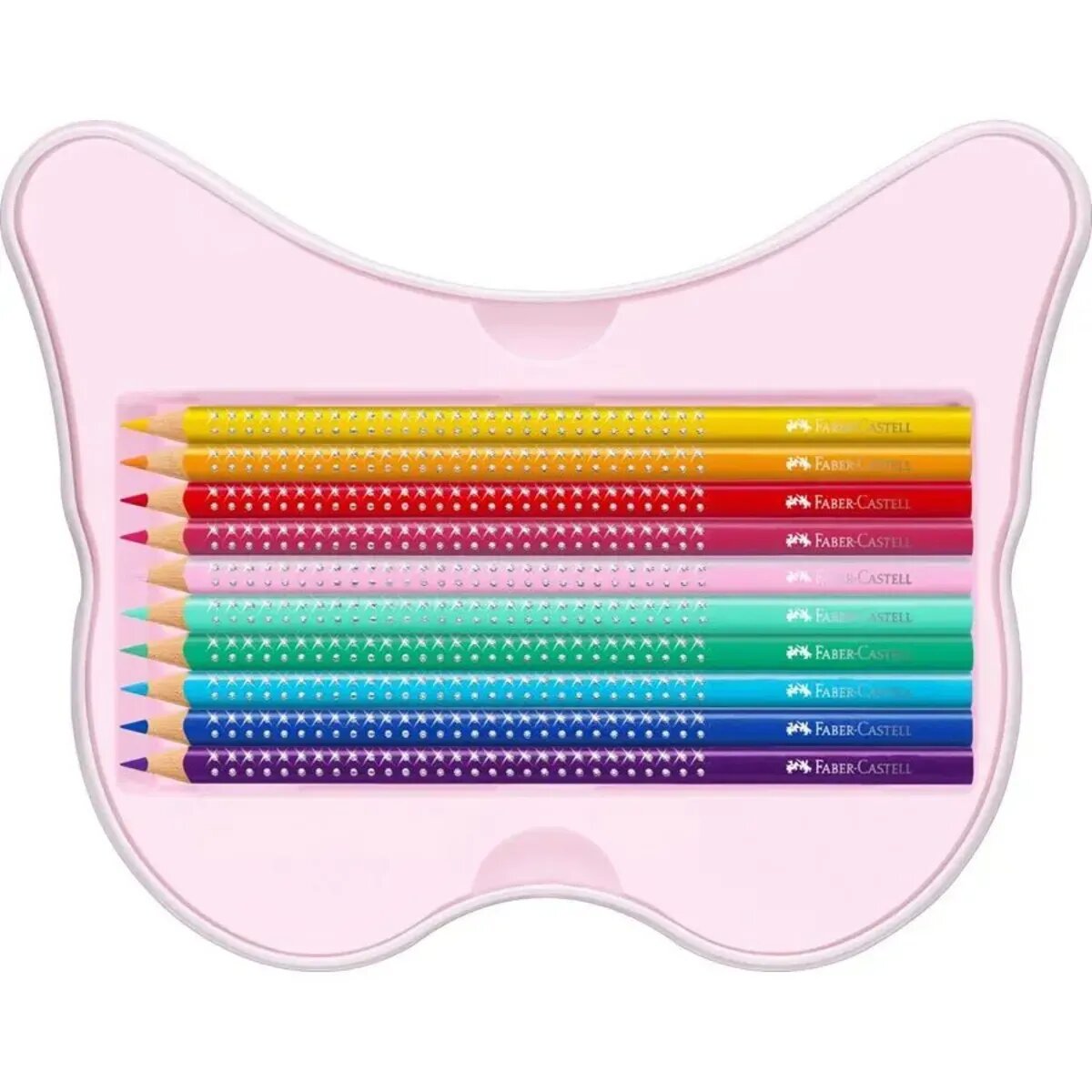 Faber-Castell Geschenkset Sparkle Buntstifte Schmetterling