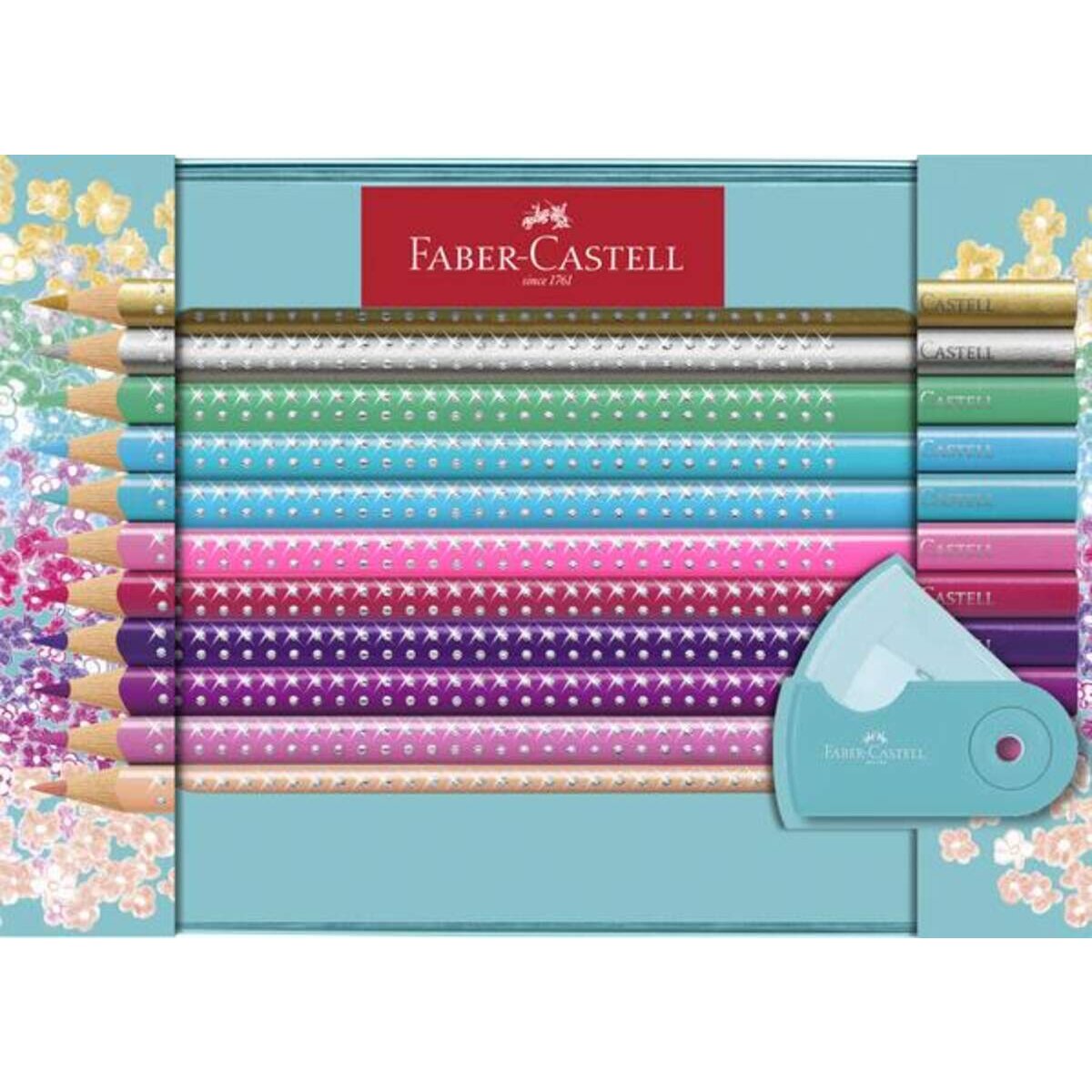 Faber-Castell Geschenkset Sparkle Buntstifte, 20 Stück