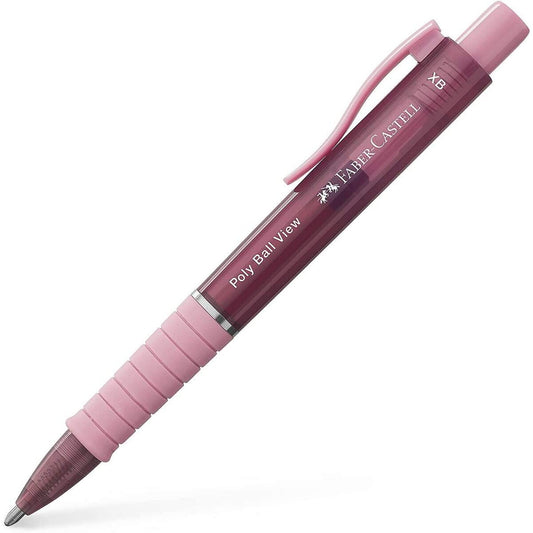 Faber-Castell Kugelschreiber Poly Ball View rose shado