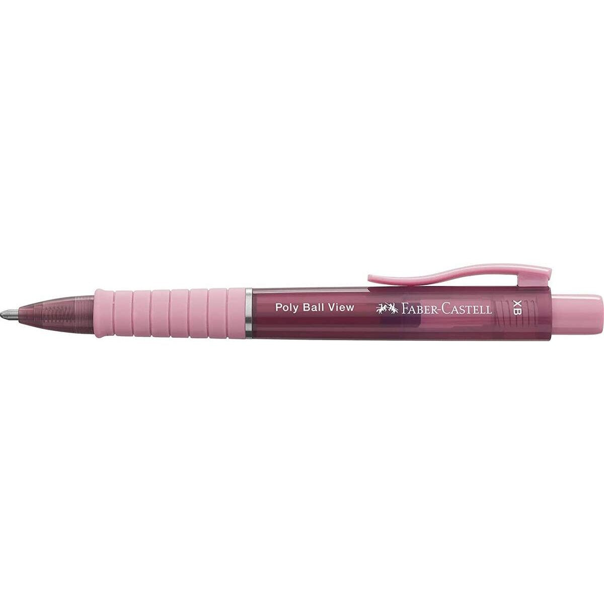 Faber-Castell Kugelschreiber Poly Ball View rose shado