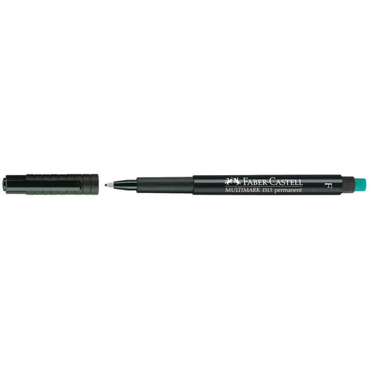 Faber-Castell Marker Multimark permanent, F, schwarz