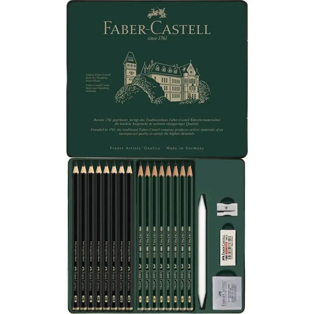 Faber-Castell Pitt Graphite Matt & Castell 9000 Set