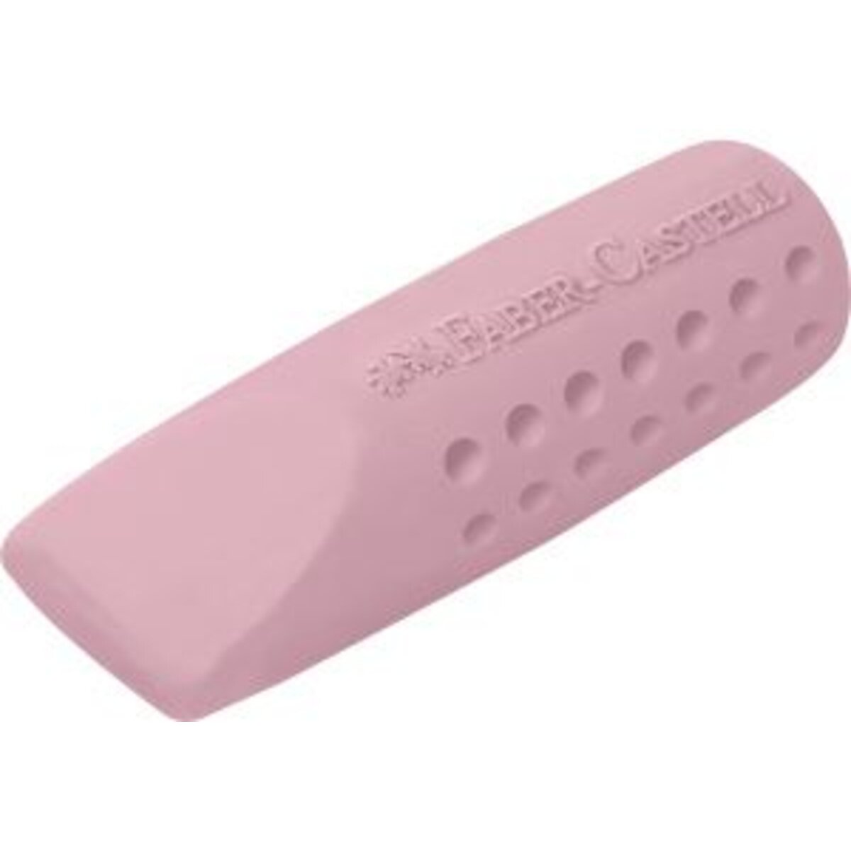 Faber-Castell Radierer Grip 2001 eraser cap RollOn colours, 2er Packung, 2-fach sortiert