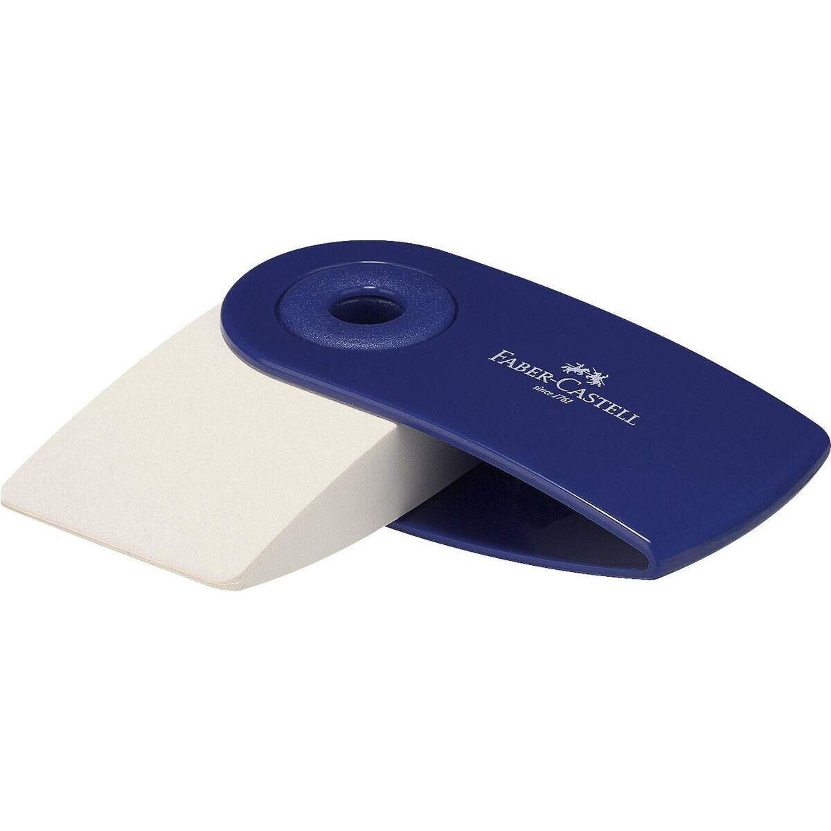 Faber-Castell Radierer Sleeve Mini rot/blau, sortiert