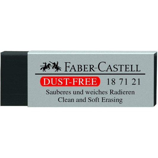 Faber-Castell Radiergummi Kunststoff DUST-FREE, schwarz