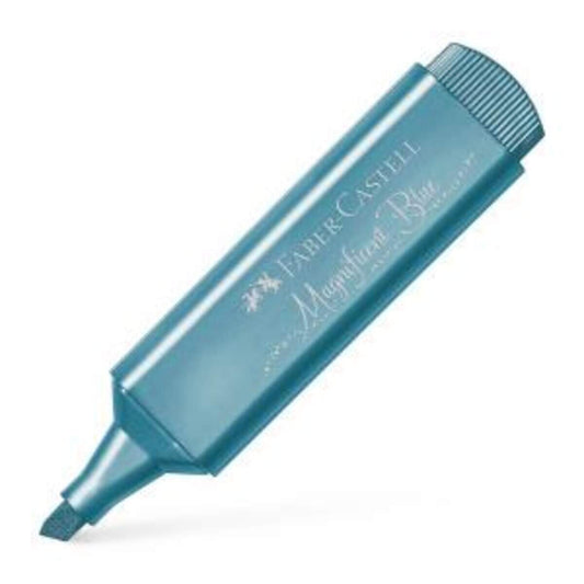 Faber-Castell Textmarker TL 46 Metallic magnificent blue