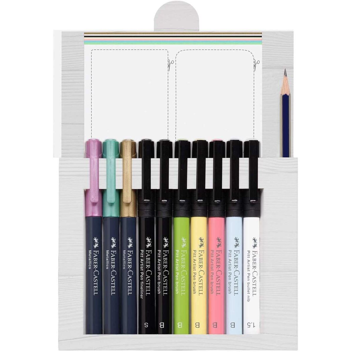 Faber-Castell Tuschestift Pitt Artist Pen Hand Lettering Set, 12 teilig