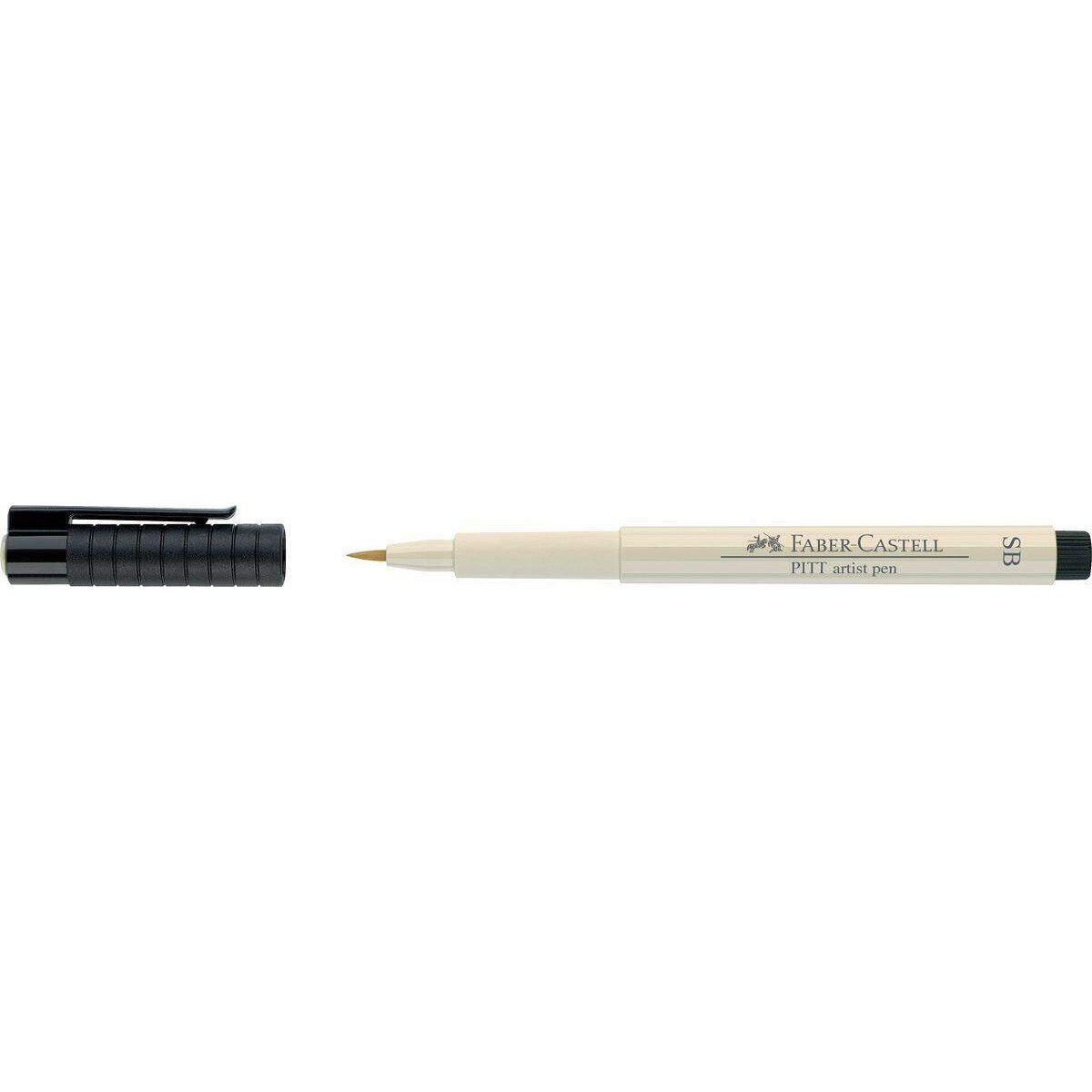 Faber-Castell Tuschestift Pitt artist pen Soft Brush Farbe warmgrau I