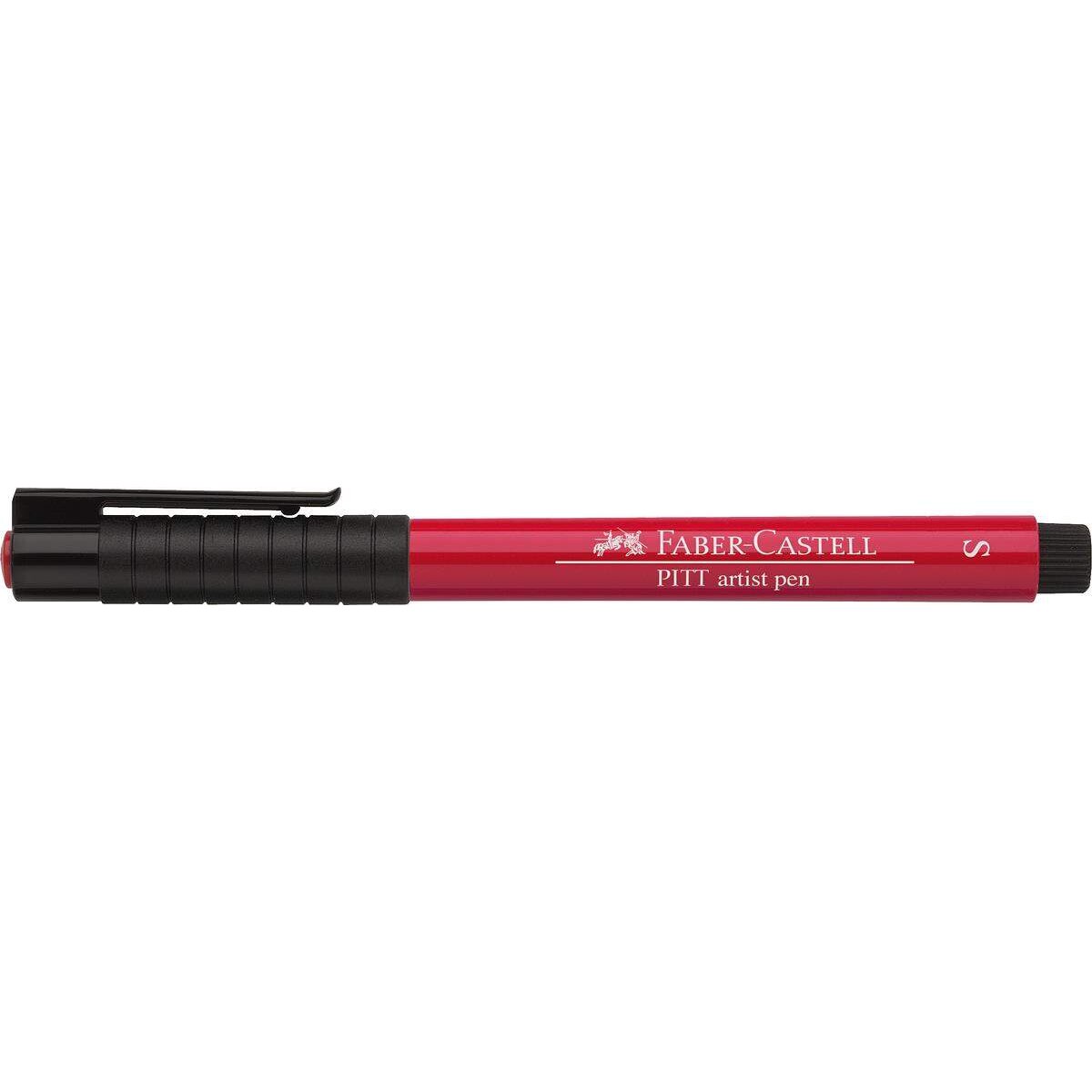 Faber-Castell Tuschestift Pitt artist pen, S, Farbe 219, scharlachrot tief