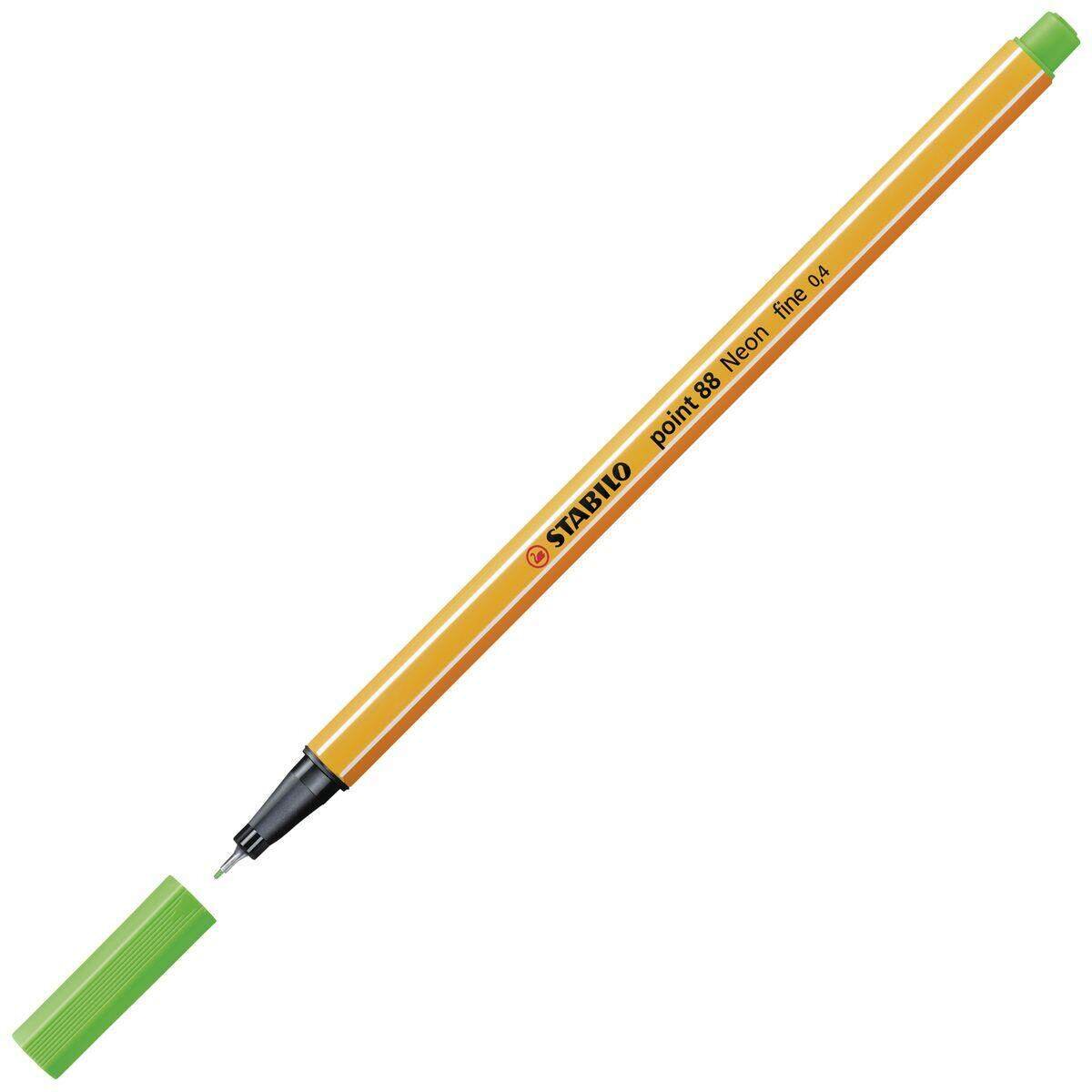 Fineliner - STABILO point 88 - Einzelstift - apfelgrün