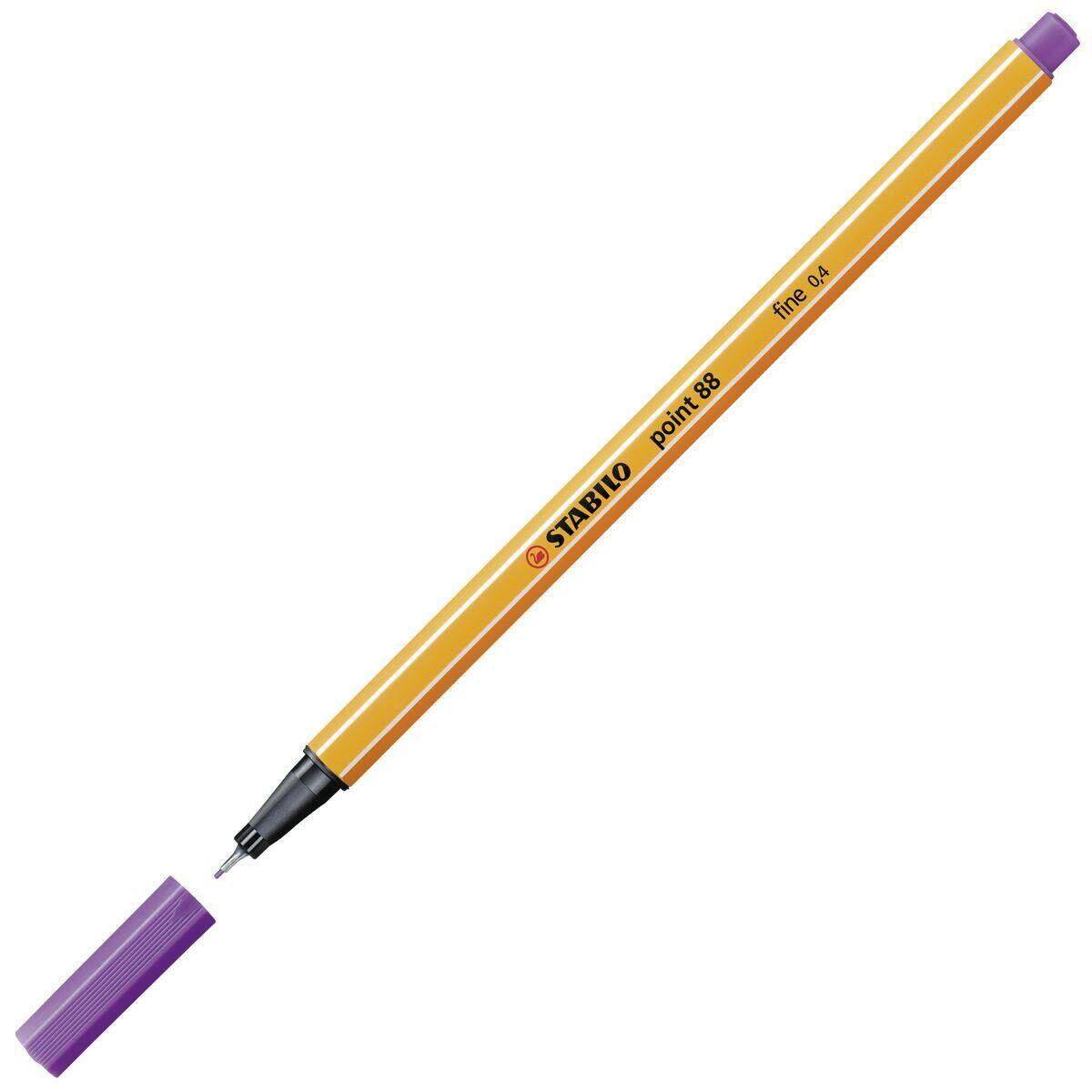 Fineliner - STABILO point 88 - Einzelstift - violett