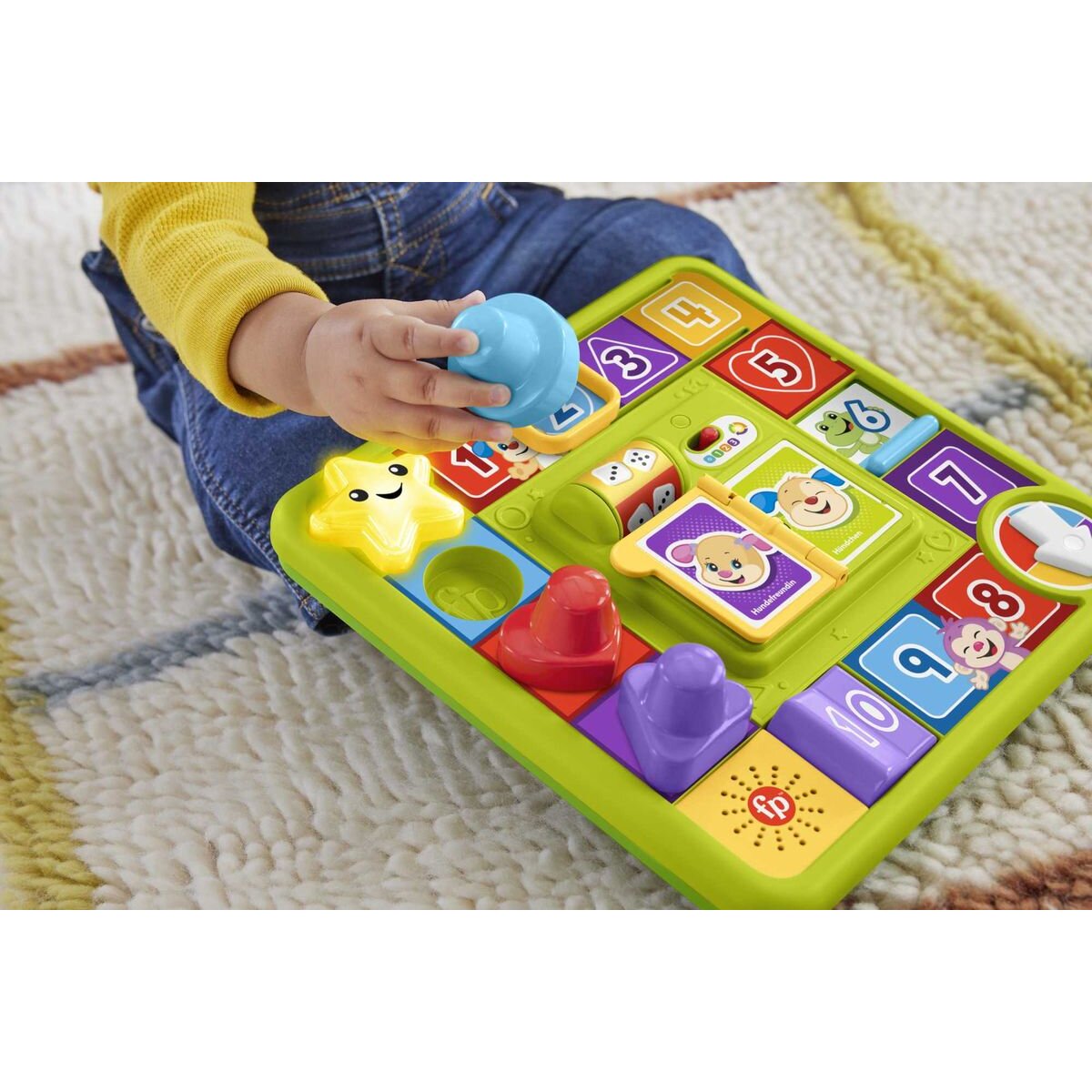 Fisher-Price Lernspaß Motorik-Spielbrett