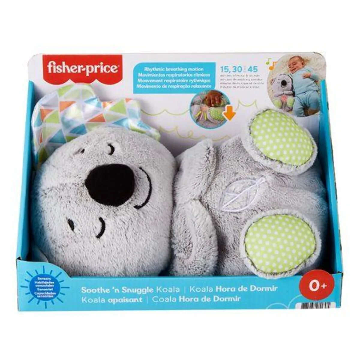 Fisher-Price Schlummer-Koala, Plüsch-Tier Baby, Spieluhr, Kuscheltier ab 0 M.