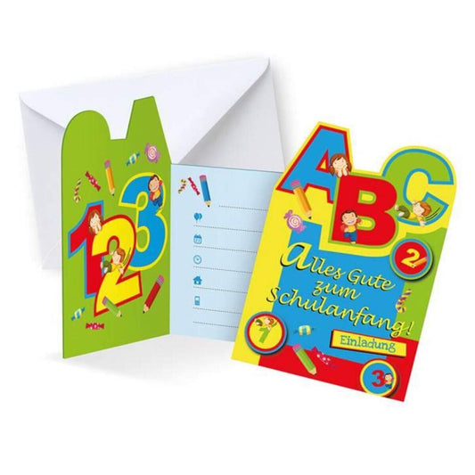 Folat Einladungskarte Schulanfang