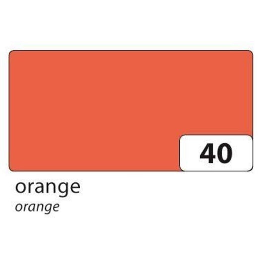 Folia 6740E Tonzeichenpapier 50x70cm, orange