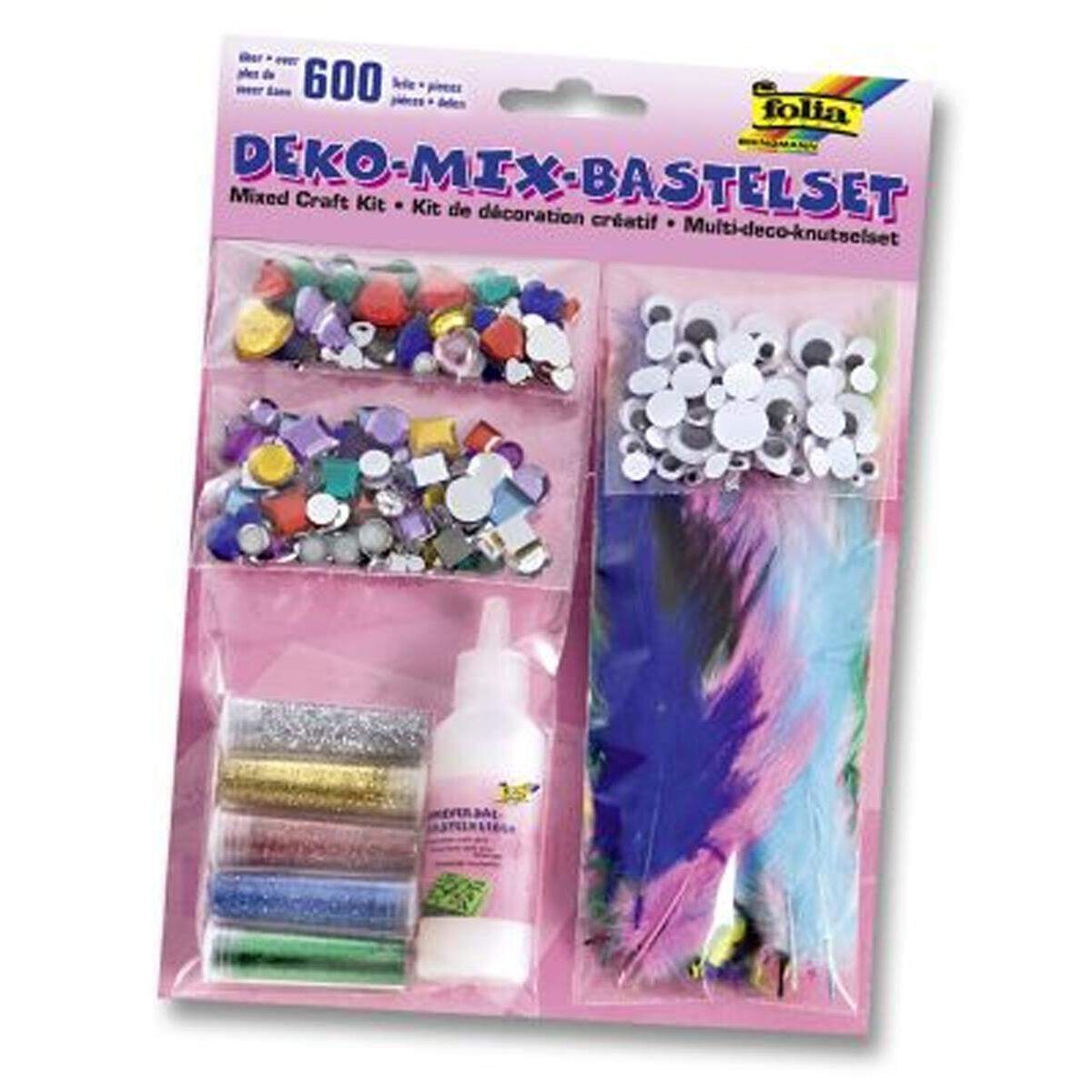 Folia Dekomix Bastelset, 600 Teile
