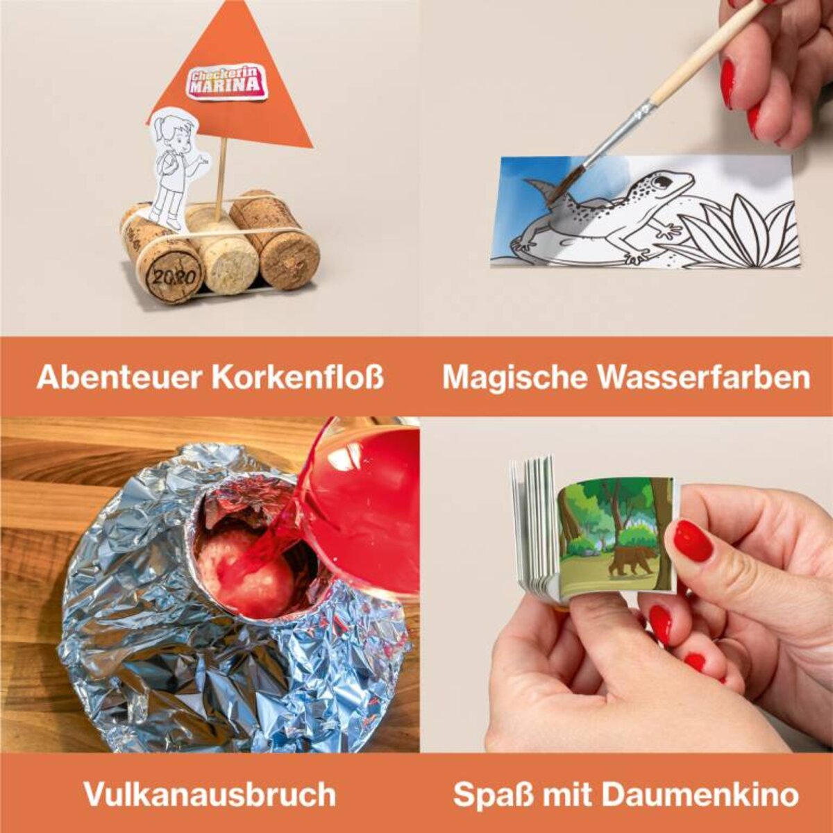 Franzis Adventskalender CheXperimente mit Checkerin Marina zu Natur, Technik und Kulturen