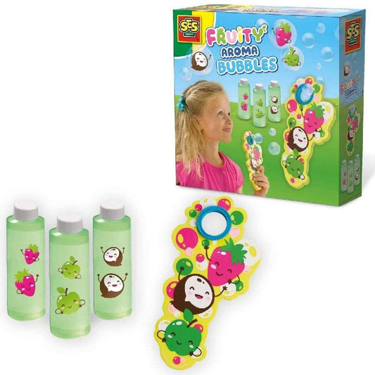 SES Creative Fruchtige Seifenblasenslösung mit Düften SES