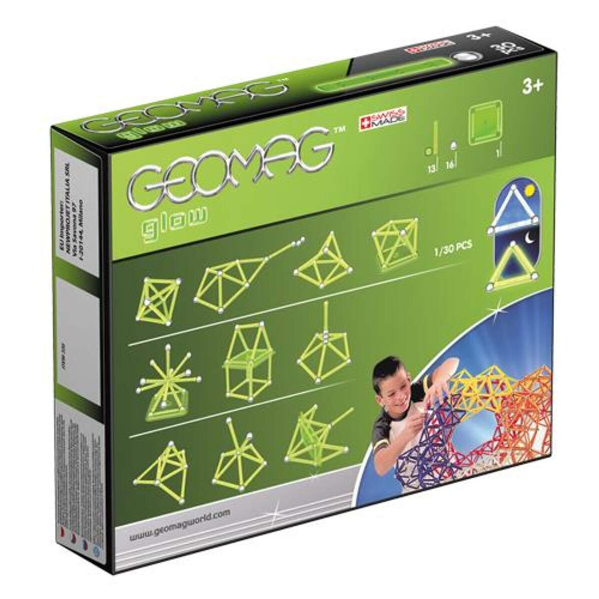 Geomag Color GLOW 30 Teile