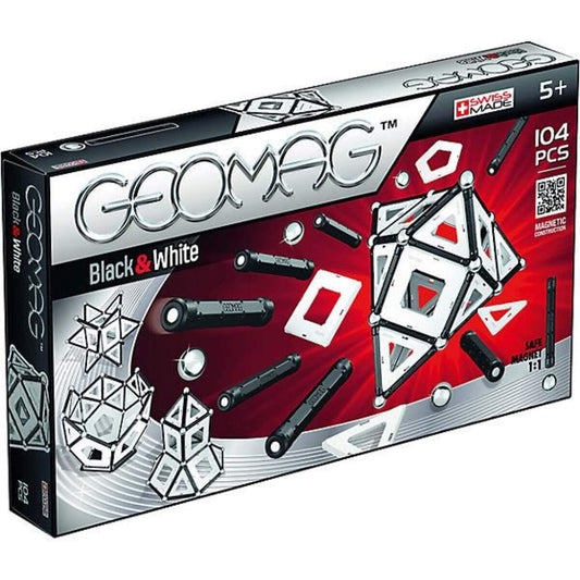 Geomag Panels Black & White 104-tlg.