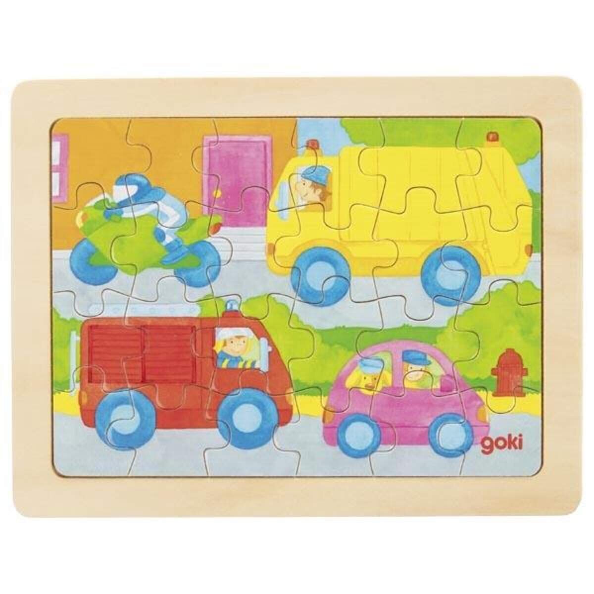 goki Einlegepuzzle 1000 Farben