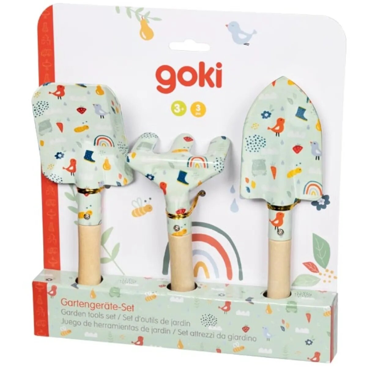 goki Gartengeräte-Set, Frühling