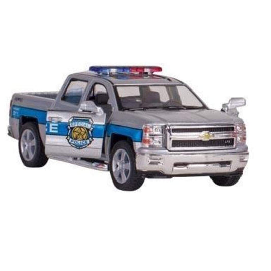 goki Polizei und Feuerwehr Chevrolet Silverado, L= 12,5 cm sortiert