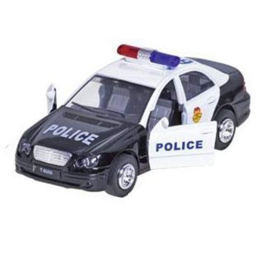 goki Polizei und Feuerwehr mit Sirene + Licht, L= 15 cm sortiert