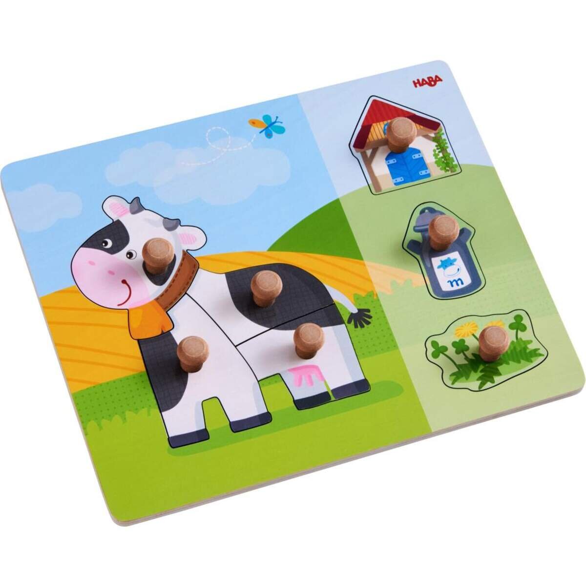 HABA 304591 Greifpuzzle Kuh Annabell